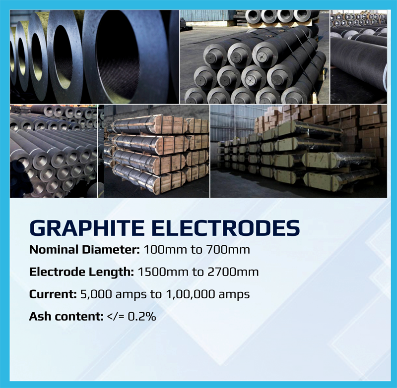 ISSC Graphite Electrodes - Industrial Supplies and Solutions Company in Chennai - www.isscindia.com