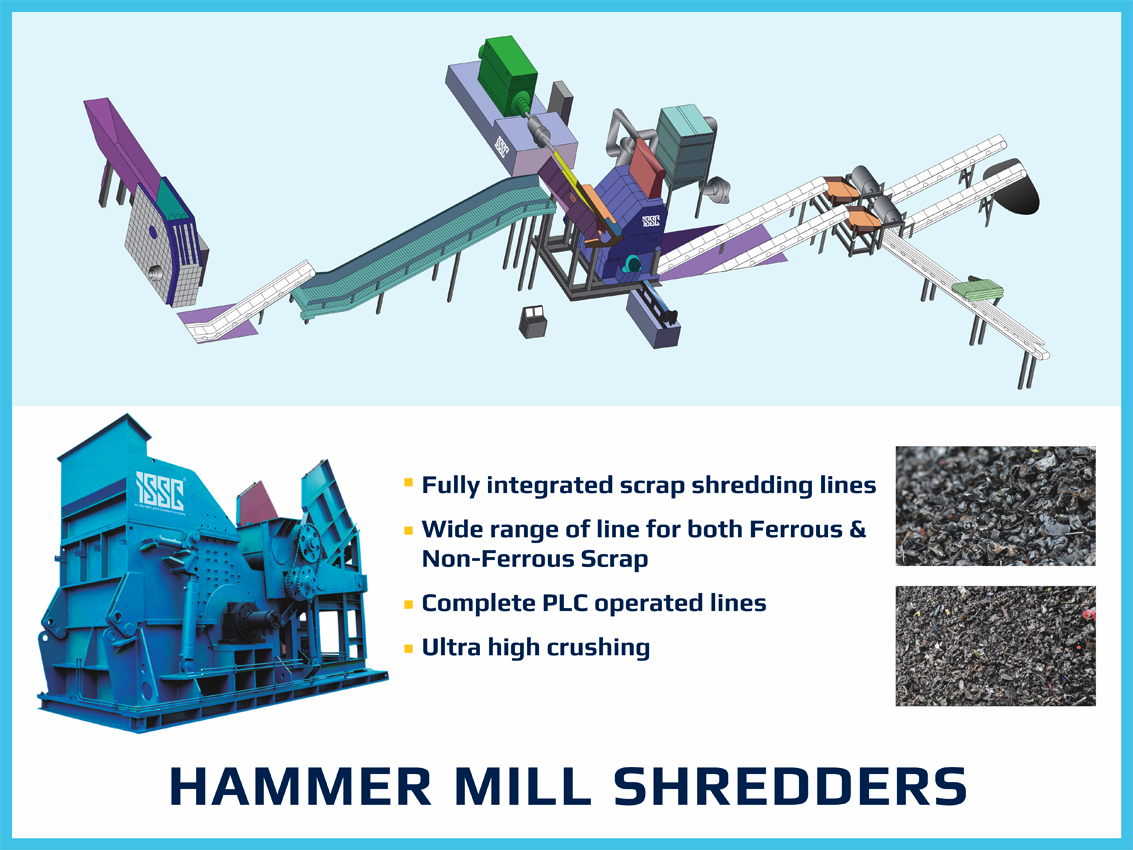 ISSC - Hammer Mill Shredders -   www.isscindia.com