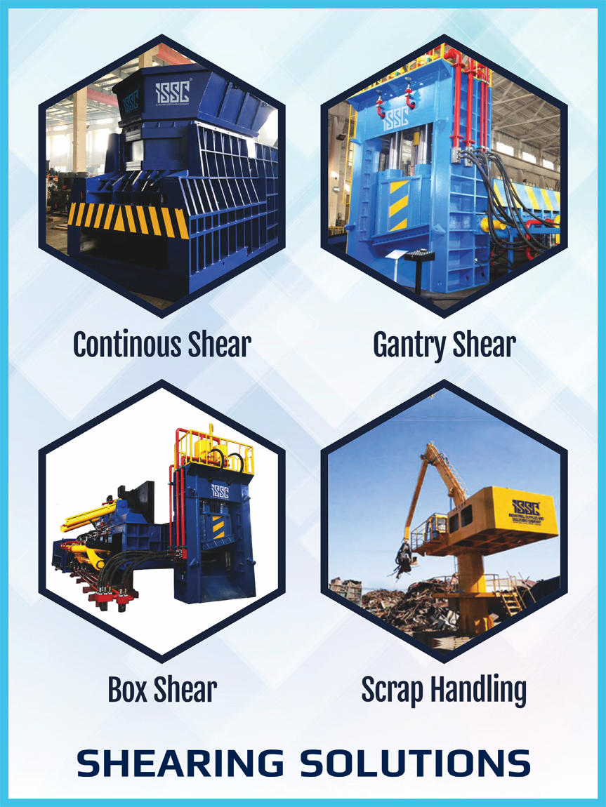 ISSC Shearing Solutions- Continous Shear, Gantry Shear, Box Shear, Scrap Handling - www.isscindia.com